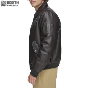 แจ็คเก็ตนักบินหนังแท้รุ่นใหม่ล่าสุดสำหรับฤดูหนาว แบบ B-3  ผ้าถักแบบสั่งทำพิเศษสำหรับผู้หญิง ระบายอากาศได้ดี - Product Image 2