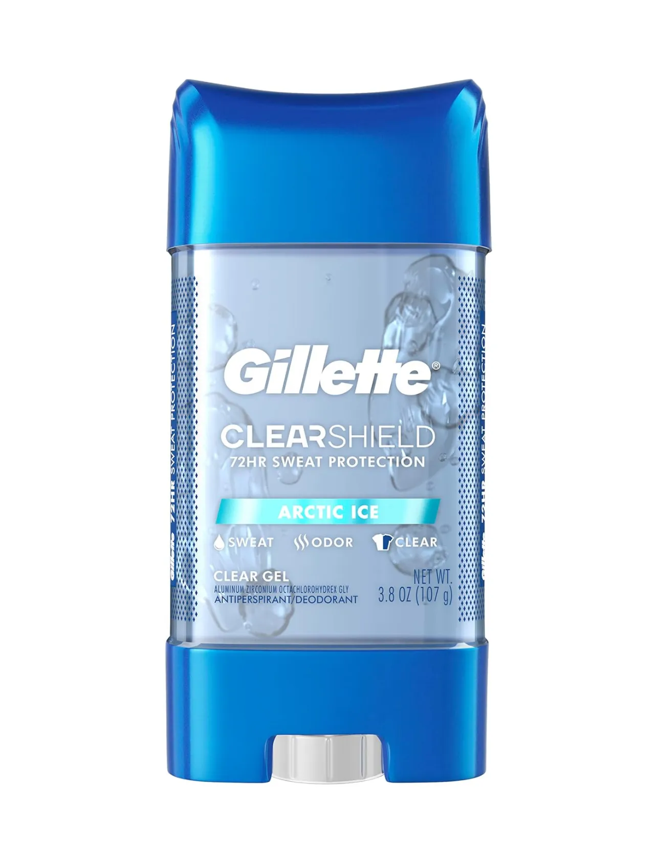 Bestselling Gillette Arctic buz Deodorant tı toptan erkekler için temizle jel, 107g, bizden toptan fiyatlarla kullanılabilir