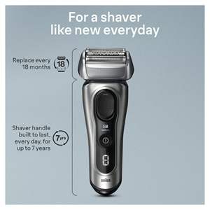 Afeitadora Eléctrica Recargable para Hombre, Uso en Seco/Húmedo, Recortadora de Precisión, Afeitado Suave y Preciso, Resistente al Agua IPX7 para Cuerpo y Aplicaciones en RV - Product Image 1