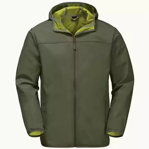 แจ็คเก็ตซอฟต์เชลล์ขายส่ง แจ็คเก็ตทำงานกันน้ำแบบสั่งทำพิเศษ แจ็คเก็ตซอฟต์เชลล์คุณภาพสูงสำหรับฤดูหนาวสำหรับผู้ชาย - Product Image 1