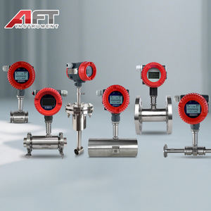 簡単設置 ステンレス製 LCDディスプレイ 燃料/油圧油 IP65防水 タービン流量計 液体用 - Product Image 4