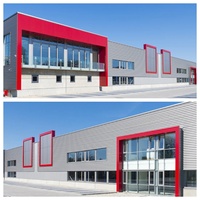 Entrepôt préfabriqué en acier à deux étages de 1000 m², approuvé CE, kits de construction métallique à faible coût pour utilisation en centre commercial