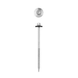 Self <b>Drilling</b> Screws For <b>Wood</b> with EPDM Bonded Washers Zinc Plated Diameter 6.0mm - Product Image 2