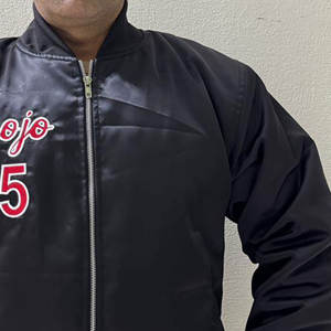 Blouson d'aviateur OEM de haute qualité pour hommes, blousons décontracté et coupe ajustée avec style baseball, vestes d'automne et d'hiver pour garçons - Product Image 3