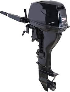 Moteur hors-bord électrique robuste de qualité supérieure, 4 temps, 20 CV, 14700 W, commande par manette, pour bateau - Product Image 2