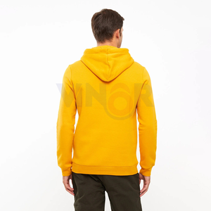 Sweats à capuche coupe régulière pour hommes Style de rue Tissu doux brodé thermique pour l'hiver Prix de gros confortable Blanc uni - Product Image 5