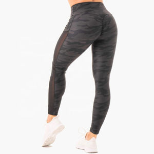 Leggings Casuales de Invierno para Mujer, Cintura Media, Mezcla de Poliéster/Algodón, Antibacterianos, para Yoga y Gimnasio, Cómodos y Personalizables - Product Image 3