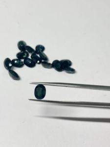 Zafiro Verde Natural, Forma Ovalada, Facetado, Gema Suelta para Joyería, Precioso, Certificado, de 2x4 mm a 8x10 mm - Product Image 2