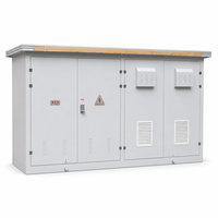 Transformateur de 800 kVA 1000 kVA monté sur socle, type boîtier, pour distribution d'énergie extérieure