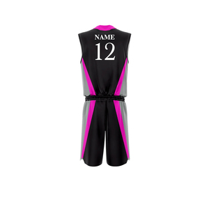 Venta al por mayor de fábrica, logotipo personalizado, precio directo, uniforme de baloncesto, diseño impreso, ropa deportiva, conjuntos de uniformes de baloncesto - Product Image 6
