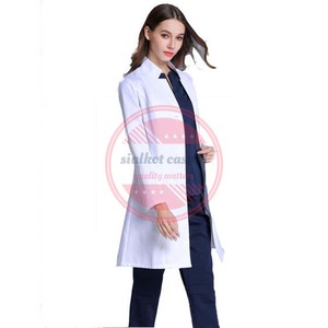 Uniforme de enfermera de manga larga unisex, batas de laboratorio unisex médicas de alta calidad, logotipo personalizado - Product Image 2