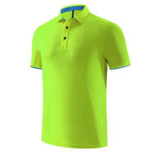 เสื้อโปโลแขนสั้นผู้ชายเสื้อโปโลกอล์ฟผ้าโพลีเอสเตอร์ซักได้100% ออกแบบแบรนด์ของคุณได้ตามต้องการ - Product Image 6