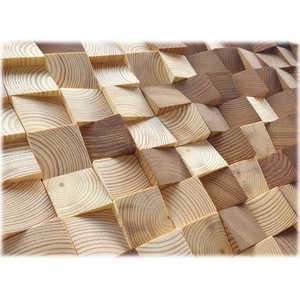 ของตกแต่งผนังทำจากไม้แบบเรียบง่ายแผ่นป้ายติดผนังทำด้วยมือสำหรับตกแต่งบ้าน - Product Image 1