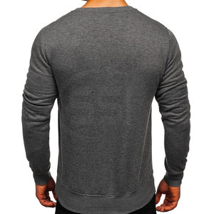 Sudaderas de Invierno para Hombre de Alto Rendimiento, 100% Algodón, Tejido Sólido, Secado Rápido, Transpirable, Ecológico, Ligero, Deportivo, para Gimnasio - Product Image 5