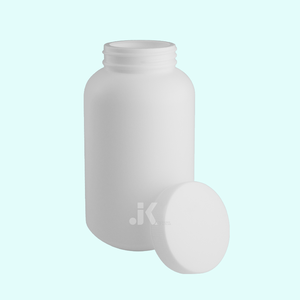 สกรูขวดกลมสีขาว HDPE 300มล. จาก M0338ผู้ผลิตจากเวียดนาม - Product Image 1