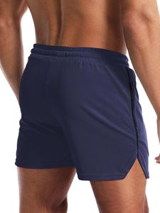 Short de gymnastique élégant à séchage rapide pour hommes Logo personnalisé Leggings de compression d'entraînement Poche Couleur unie Service sportif écologique OEM - Product Image 4