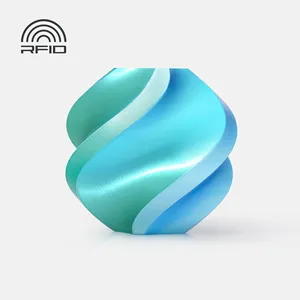 Filamento PLA Silk Multicolor para Impresora 3D con Carrete de 1 kg Compatible con la Serie AMS - Product Image 3