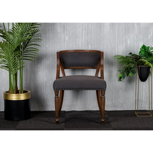 Elegante silla de madera con diseño moderno, asientos cómodos para comedor, bar y uso al aire libre - Product Image 1