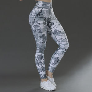 Leggings de Yoga Deportivos al por Mayor, sin Costuras, con Estampado Sublimado en 3D, Leggings de Gimnasio, Leggings de Yoga de Cintura Alta Elásticos para Mujer - Product Image 1