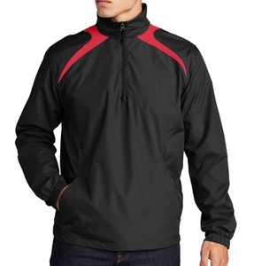 Veste coupe-vent pour homme, nouvelle mode, personnalisable en gros, respirante, noire, à capuche, imperméable, streetwear - Product Image 4