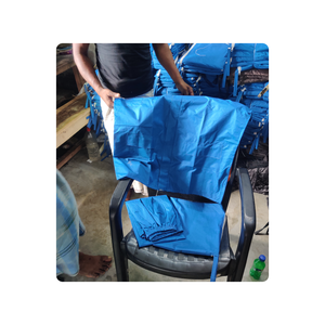 Lluvia DE SEGURIDAD impermeable reflectante de PVC desechable más vendida para Poncho para trabajo al aire libre y Camping adultos guardias impermeable - Product Image 6