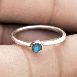 925 Sterling Silver Labradorite Gemstone <b>Ring</b> Fine Jewelry <b>for</b> Women & <b>Girls</b> <b>for</b> Engagement & Gift Wholesale Jewelry - Product Image 1
