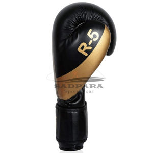 Gants de boxe en cuir avec logo personnalisé professionnel Durable confortable à lacets entraînement Muay Thai équipement de combat hommes femmes - Product Image 5