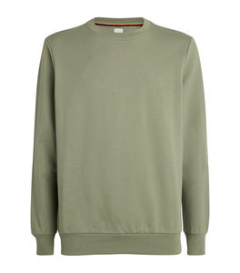 Sweat à col rond uni pull à manches longues haut décontracté léger couleur unie vêtements en coton mélangé doux pour hommes et femmes - Product Image 1