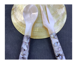 Cuillère en nacre naturelle pour rehausser votre style de vaisselle - Product Image 5