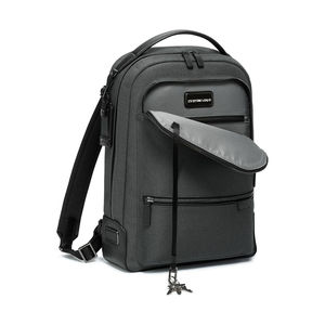 Nouveauté Sac à dos pour ordinateur portable professionnel personnalisé avec logo, léger, grande capacité, doublure en polyester rayée - Product Image 5