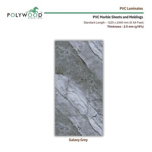 D Stona PVC Decorative Sheet High Gloss Marble Finish Waterproof UV Resistant <b>Wall</b> <b>Panel</b> for Furniture Interior Exterior - Product Image 2