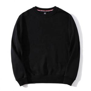 Sweat à capuche uni et lourd de haute qualité sweats à col rond avec logo personnalisé OEM grande taille sweats à capuche pour hommes et femmes - Product Image 4