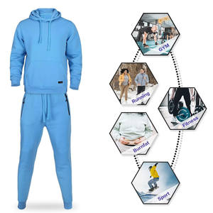 Survêtements décontractés d'hiver pour hommes de qualité supérieure, couleur personnalisée, 100 % coton, logo personnalisé, écologiques, réversibles, légers, en promotion - Product Image 5