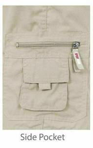 กางเกงขาสั้นลำลองผู้ชายทรงสลิมฟิต ผ้าคอร์ดูรอย น้ำหนักเบา ใส่สบาย เหมาะกับฤดูร้อน มีกระเป๋าหลายช่อง เอวยางยืด ระบายอากาศได้ดี มีหลายขนาด - Product Image 5