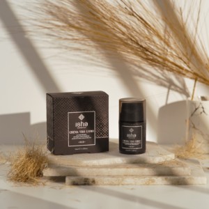 Crema facial para hombre natural Made in Italy de alta calidad para Barba y cara con aceite de argán y perfume Oud de ácido hialurónico - Product Image 2