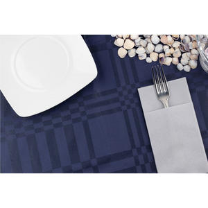 Mantel a Cuadros Azul de 120x120cm, Extra Grande, Adaptado a 116x116cm, B2B - Product Image 1