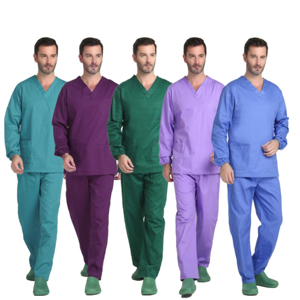 High Quality New Style Men <b>Scrubs</b> <b>Sets</b> for Hospital Soft High Quality Solid Color Fashionable Jogger Men <b>Scrubs</b> Uniform <b>Sets</b> - Product Image 6