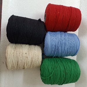 Cordons en macramé en coton haute ténacité écologiques faits sur mesure, torsadés de 3 mm pour sacs et vêtements, couleurs personnalisées disponibles - Product Image 6