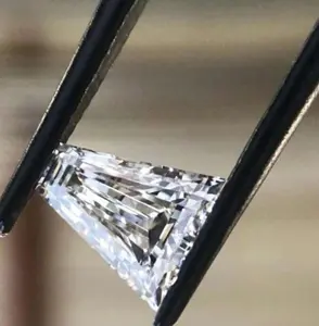 Diamantes Sueltos de Laboratorio con Corte Escalonado, Alta Calidad, CVD, Formas Elegantes, Color E, Claridad VVS, Corte EX-VG, 0.80-5.00 CT, para Joyería, India - Product Image 1