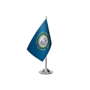 Custom 3x5ft <b>for</b> State South Dakota <b>Flag</b> Digital Printed Pennant Aluminum <b>Pole</b> Variety Including Cotton Felt Nylon Plastic Vinyl - Product Image 3