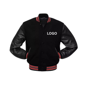 Premium Letterman Jacket Streetwear Poliéster Manga larga Varsity Chaquetas Ropa deportiva Precio de fábrica Chaqueta de béisbol barata para hombres - Product Image 1