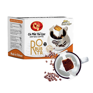 Hucafood OEM ODM อินเทรนด์กาแฟคั่วระดับกลางแบบหยดถุงบรรจุภัณฑ์ในกล่องบรรจุรสชาติโรบัสต้าตัวหนาราคาไม่แพง - Product Image 5