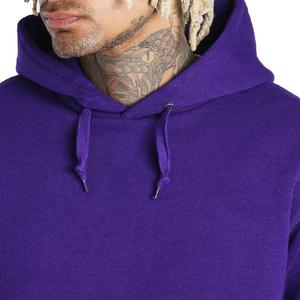 Pull-over d'hiver en molleton de coton pour hommes élégants sweat-shirt à capuche chaud à manches longues avec design brodé mode décontractée et à la mode - Product Image 6