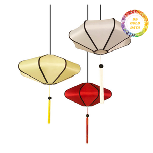 Handmade Hoi An Lantern with Soft Silk Fabric and Bamboo FrameGarden <b>Lighting</b> and Cultural-Themed Spaces - Product Image 6