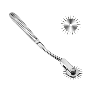 Roue à broches pour instrument de diagnostic en acier inoxydable Wartenberg Neuro-1 rond, argent | Outil de test de sensibilité nerveuse - Product Image 1