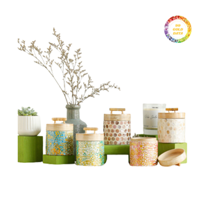 Elegante Jarra de Bambú con Incrustaciones Finas de Nácar - Decoración Artística de Bajo Costo de Vietnam - Product Image 4