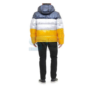 Veste d'hiver personnalisée en gros Veste bouffante pour hommes de haute qualité Manteau chaud en duvet Bulle Vêtements d'extérieur à la mode Veste bouffante Streetwear - Product Image 5