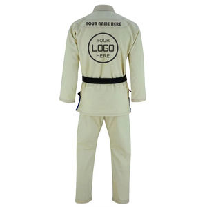 Kimono de Jiu Jitsu Brasileño Personalizable de Algodón de 350 GSM Ultraligero con Características Elásticas, Uniforme de Jiu Jitsu para Artes Marciales - Product Image 4