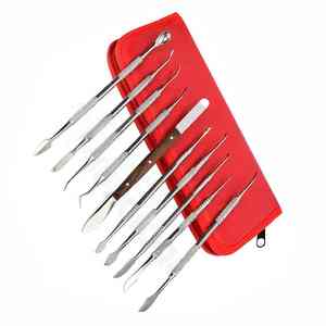 Juego de Herramientas Manuales de Acero Inoxidable para Tallar Cera Dental para Uso Quirúrgico - Product Image 6