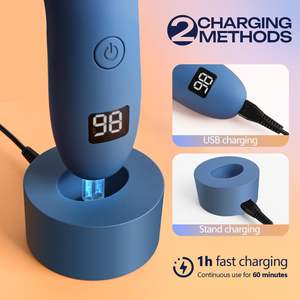 Tondeuse Électrique Rechargeable USB pour Hommes, Sûre pour la Peau avec Guides Ajustables, Étanche (IPX7) pour le Corps et la Zone Intime - Product Image 3